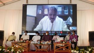 Foundation Stone laying of Common Facility Centre of Steel Furniture Cluster - Ernakulam