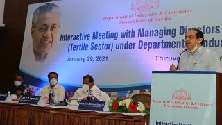 Interactive Meeting with Managing Directors of PSUs (Textile Sector) under Department of Industries