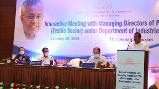 Interactive Meeting with Managing Directors of PSUs (Textile Sector) under Department of Industries